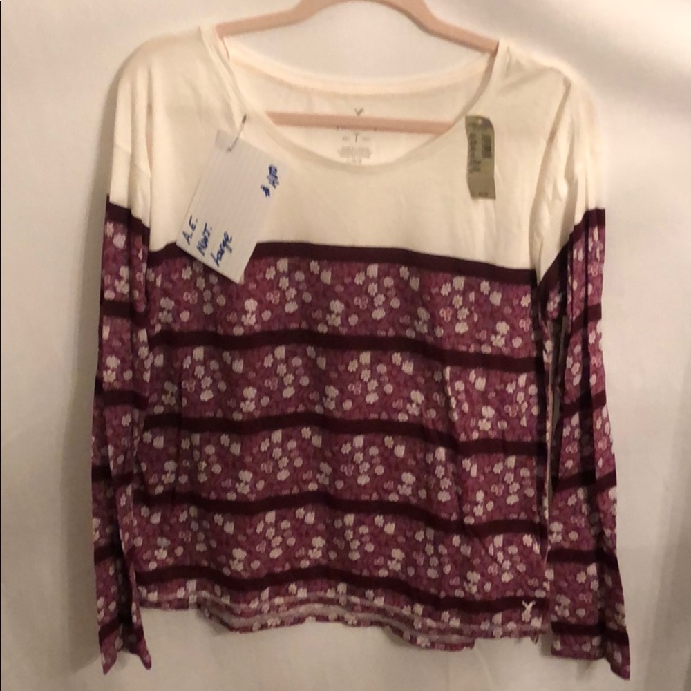 NWT American Eagle size large small floral print